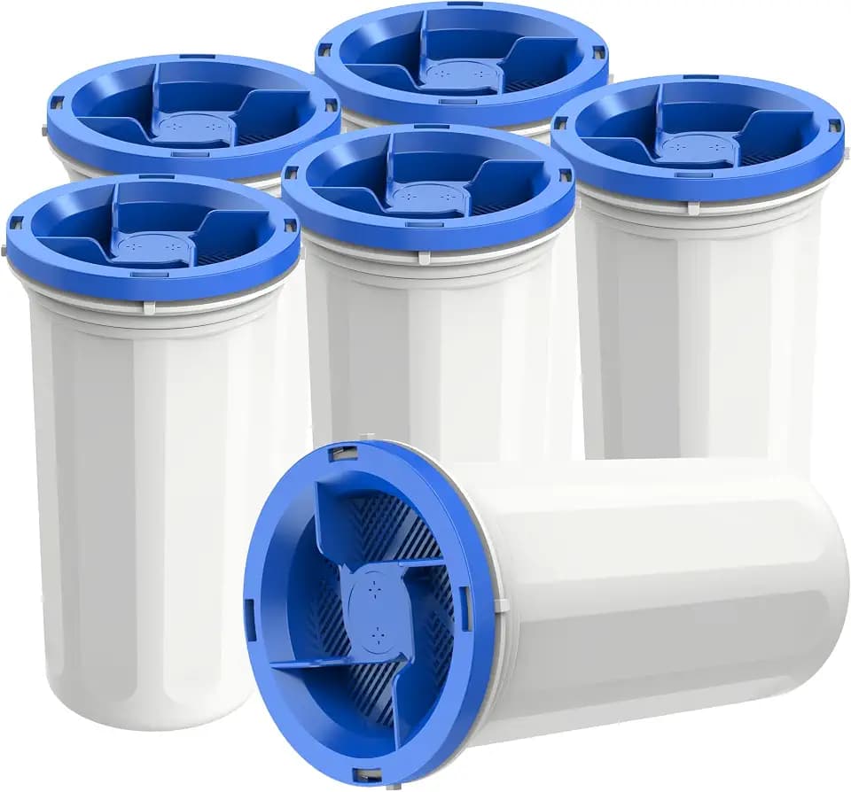 Compatible with New Culligan Pitcher Replacement Filter ZEROF01, 6 Pack