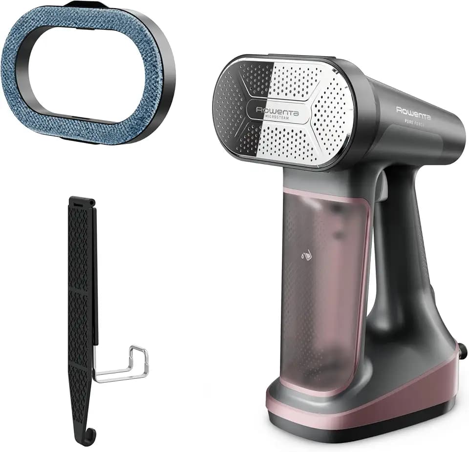 Rowenta Pure Force 3-in-1 Steamer Iron for Clothes XL Soleplate DR8865
