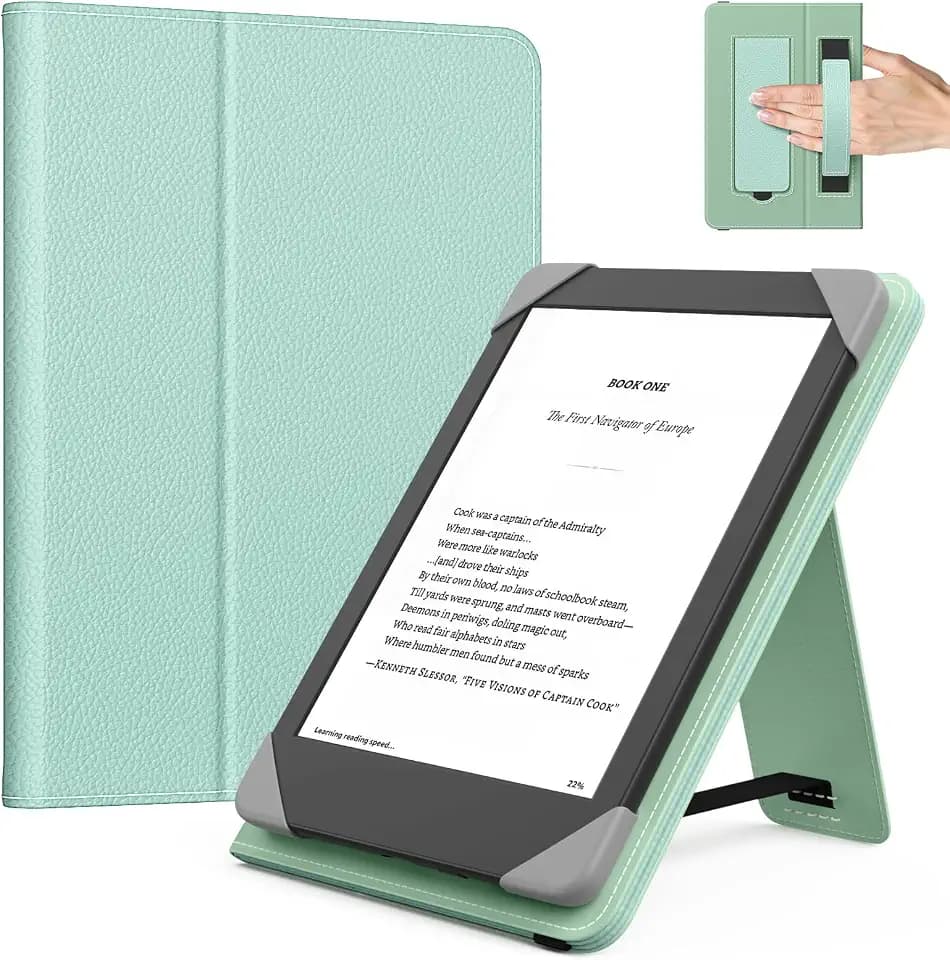 Moko Universal hülle für 6 Zoll Kindle E-Reader und Tablet, Agave Grün