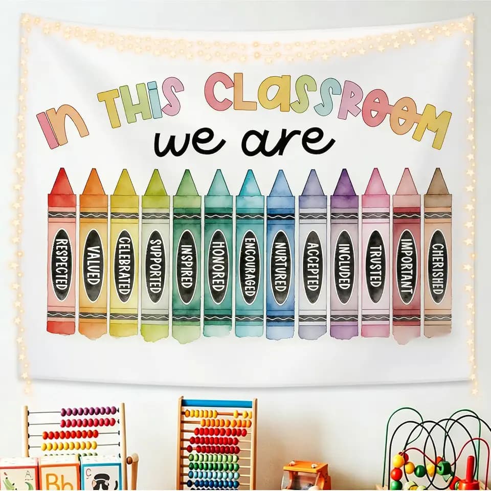 STHTTSW Boho Classroom Decor,Inspirational Motivational Tapestry, 60x50in