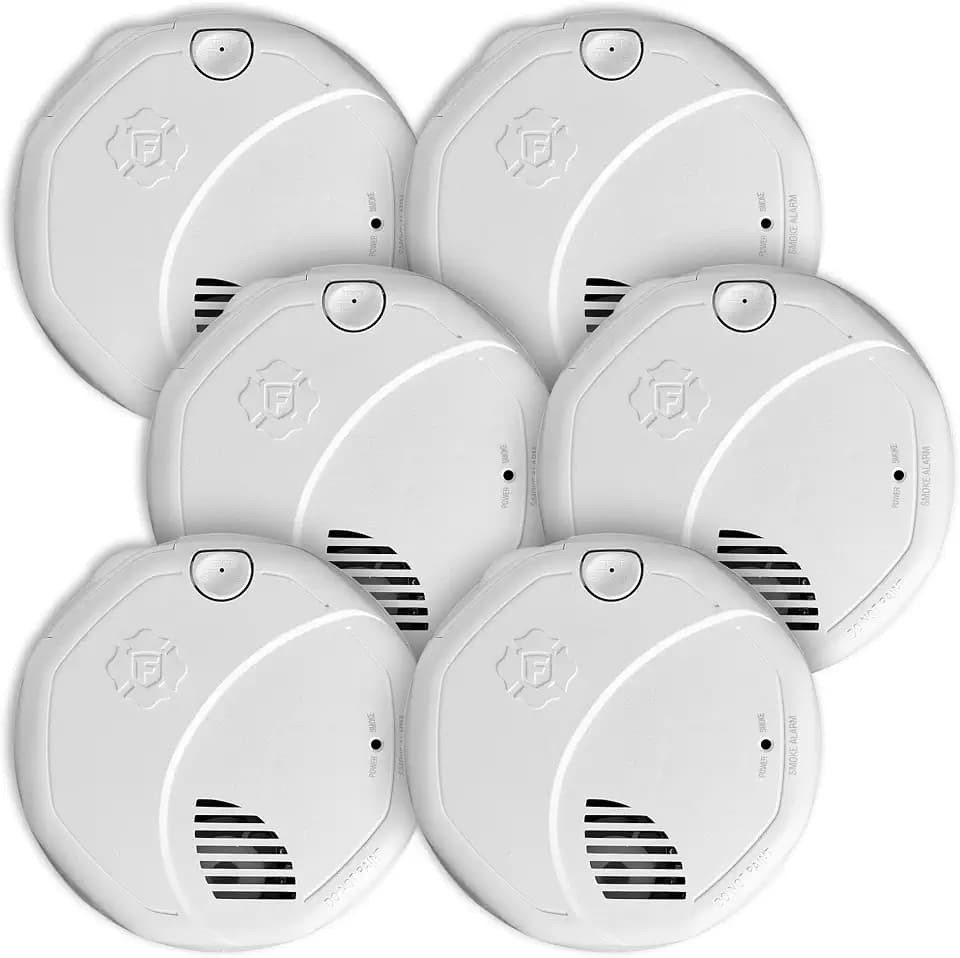First Alert Hardwire Smoke Alarm, Dual Sensor