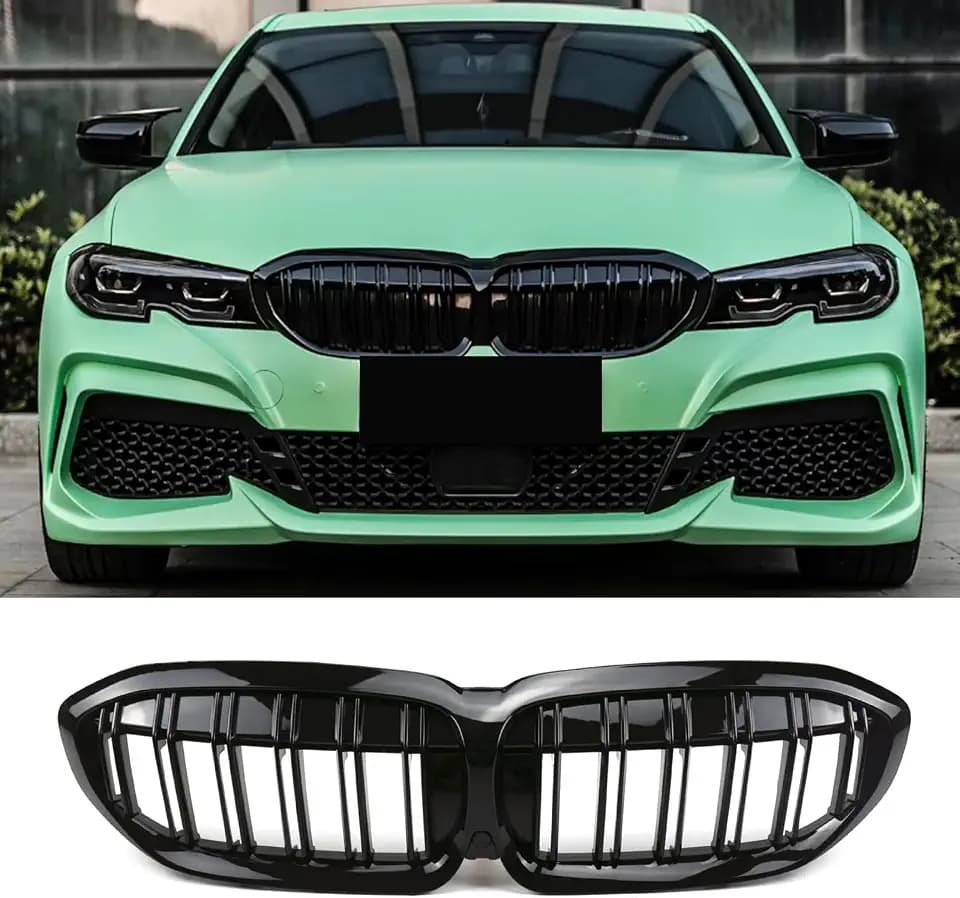 Nieren Schwarz Kühlergrill für BMW 3er G20 G21 PRE 2019-2022