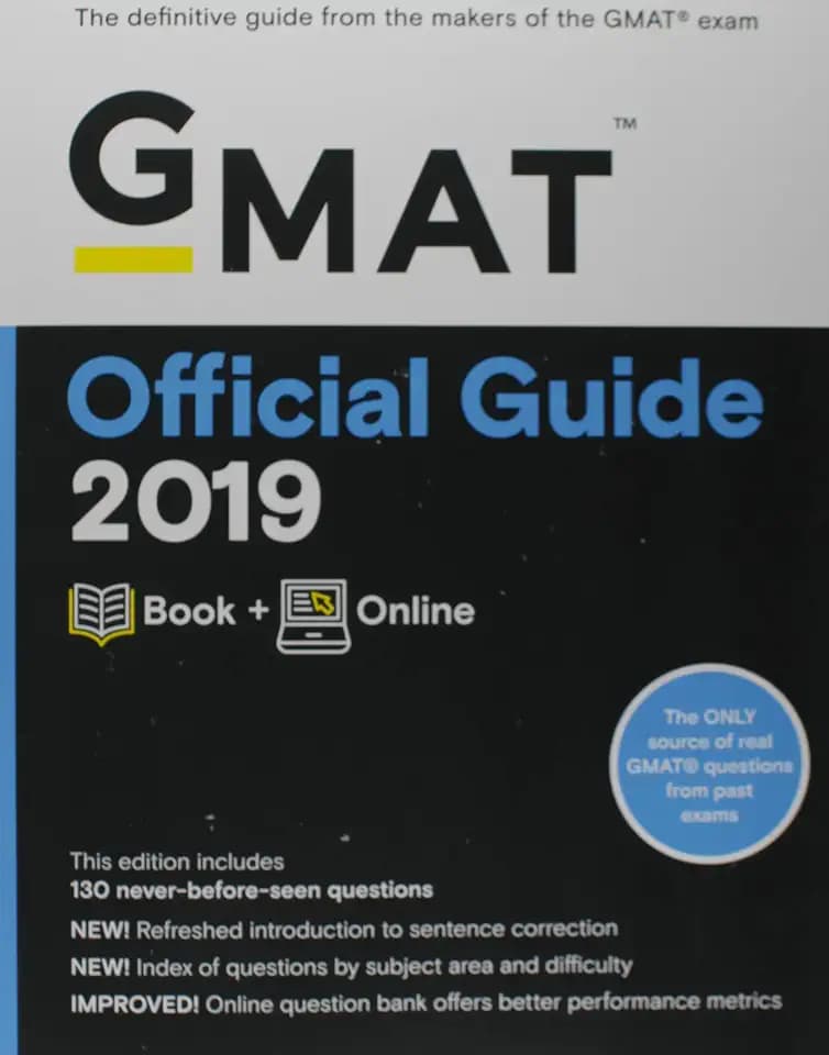 GMAT Official Guide 2019: Book + Online