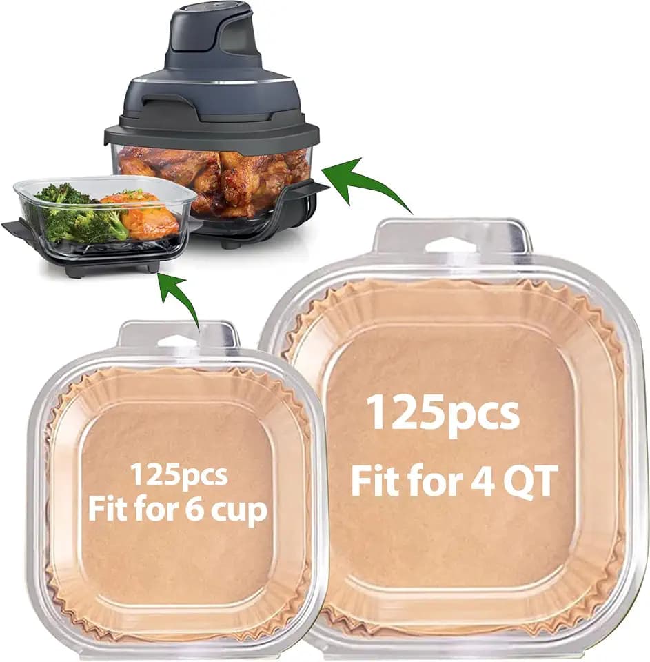 Air Fryer Liners for Ninja Crispi, Disposable Ninja Crispi Accessories