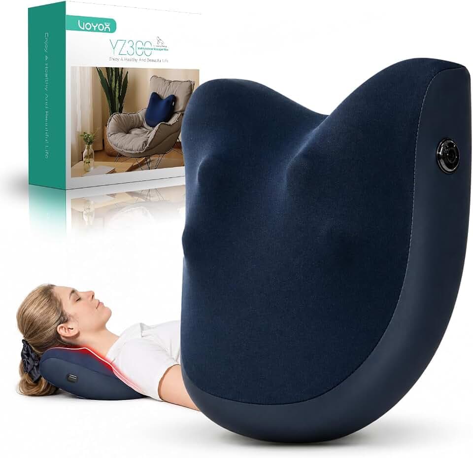 VOYOR-HEALTH Kabelloses Nacken- und Rückenmassagegerät Shiatsu