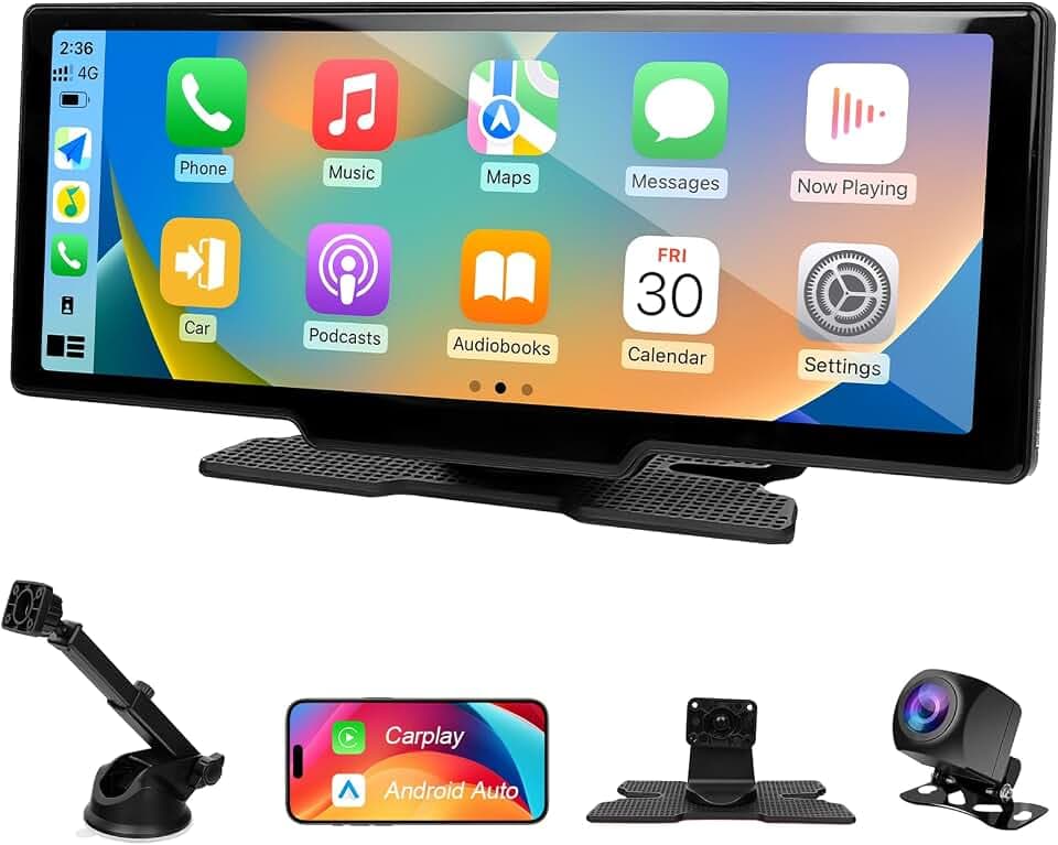10,26 Zoll Car Play Display - Wireless Android Auto-anzeige Carplay Display