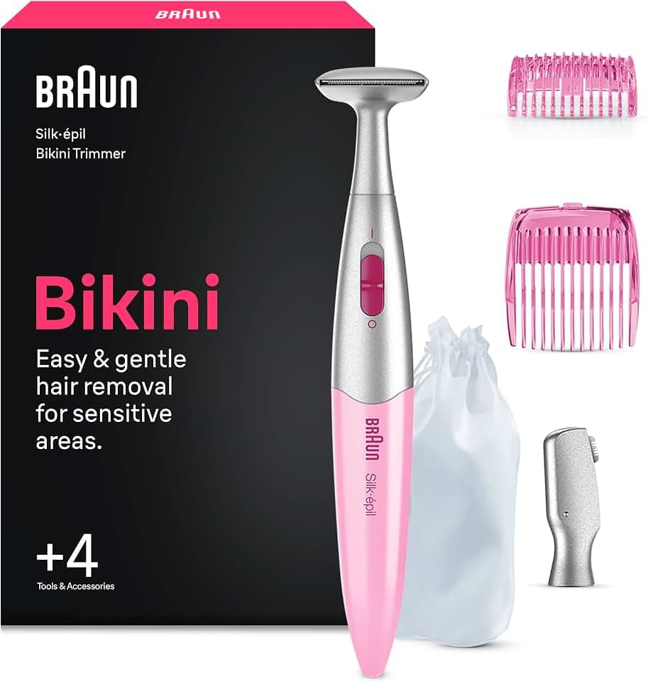Braun Silk·épil Bikini Trimmer, Ladyshaver, FG1105, Pink