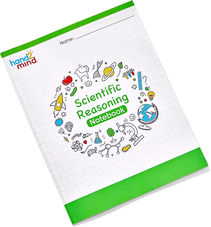 hand2mind Scientific Reasoning Notebook, Grades 3-5, Set of 10
