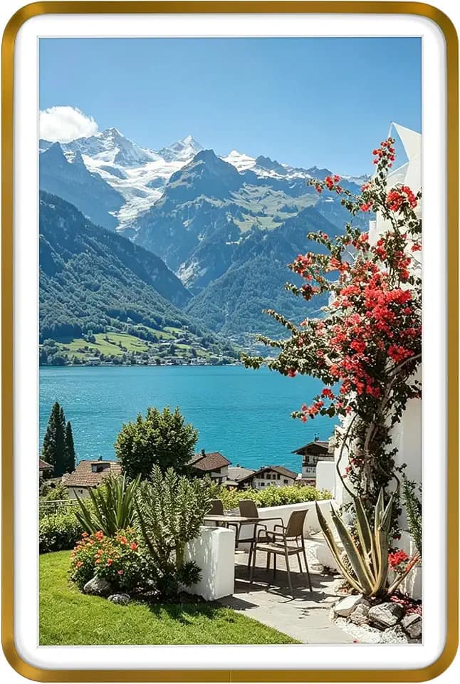 Golden State Art 12x18 Bronze Aluminum Picture Frame Mat for 11x17