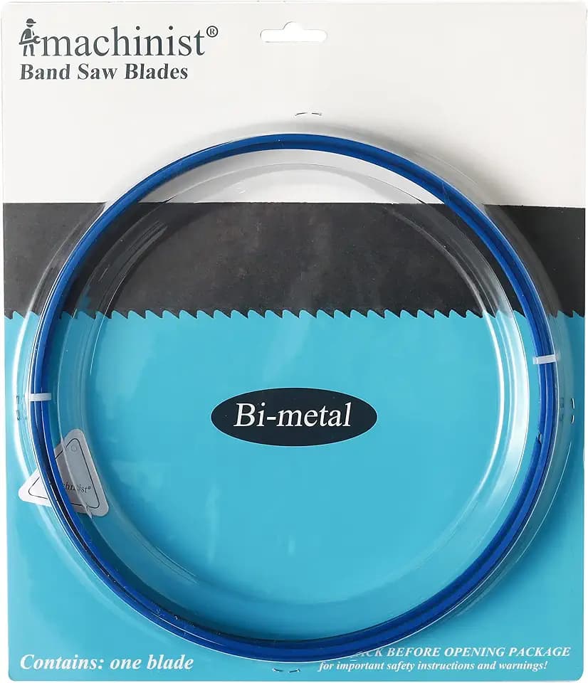 Imachinist S93121224 Bi-Metal 93-1/2" Long, 1/2" Wide, 24TPI Bandsaw Blades
