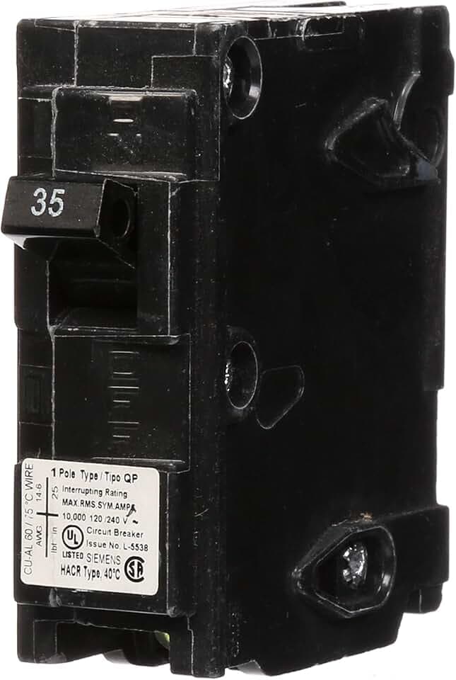 Siemens Q135 35-Amp 1 Pole 120-Volt 10-Kaic Circuit Breaker