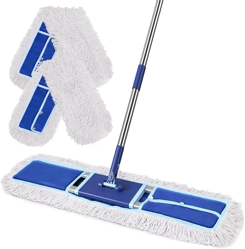 36" Commercial Dust Mop: Dust Broom for Hardwood Floors Cleaning