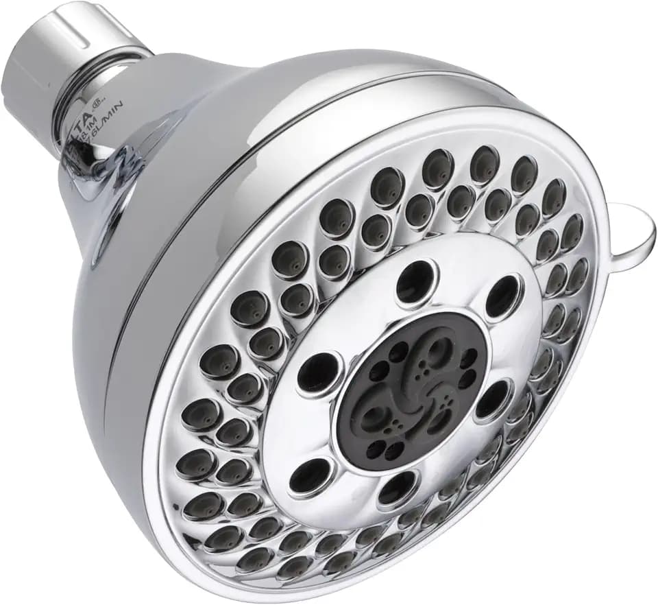 DELTA FAUCET 75569C H2O Kinetic Chrome 5-Spray Shower Head