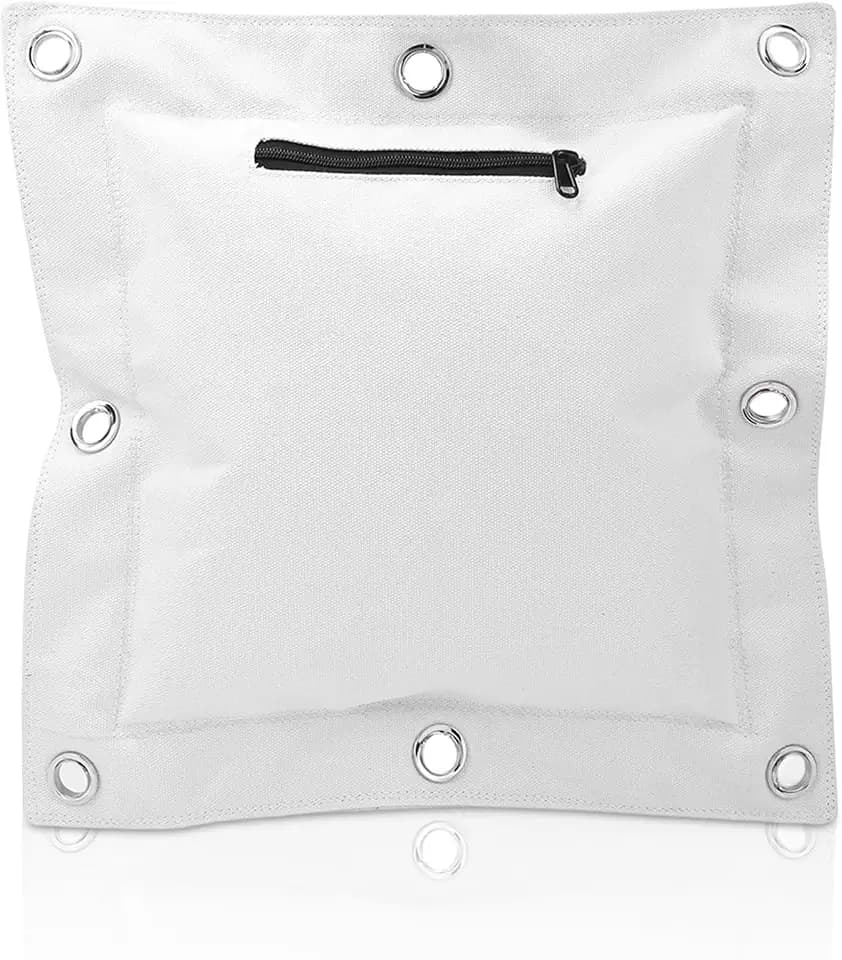 Wing Chun Schlagpolster, Wandhängender Canvas Boxsack Target mit Reißverschluss, Chinesische Kung Fu Training Schlagkissen für Boxen Muay Thai Sanda Makiwara(Large)