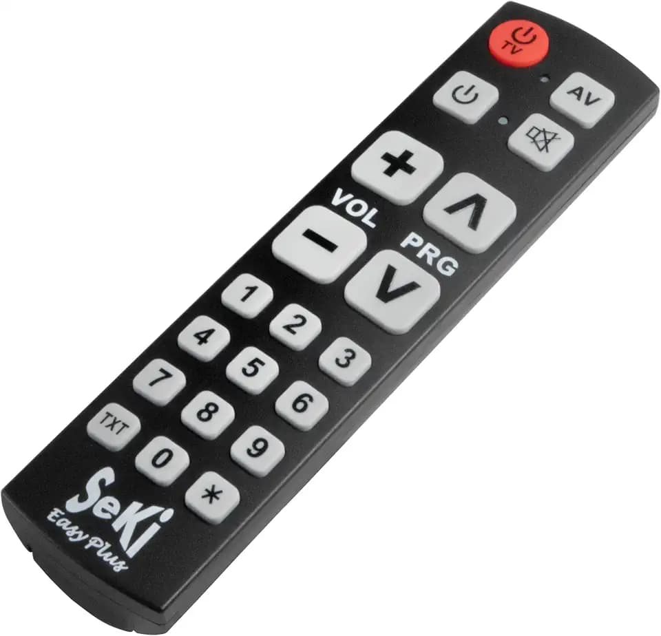 SeKi Easy Plus lernfähige Universal-Fernbedienung schwarz