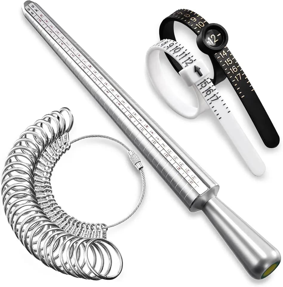 Meowoo Ring Sizer Measuring Tool Set