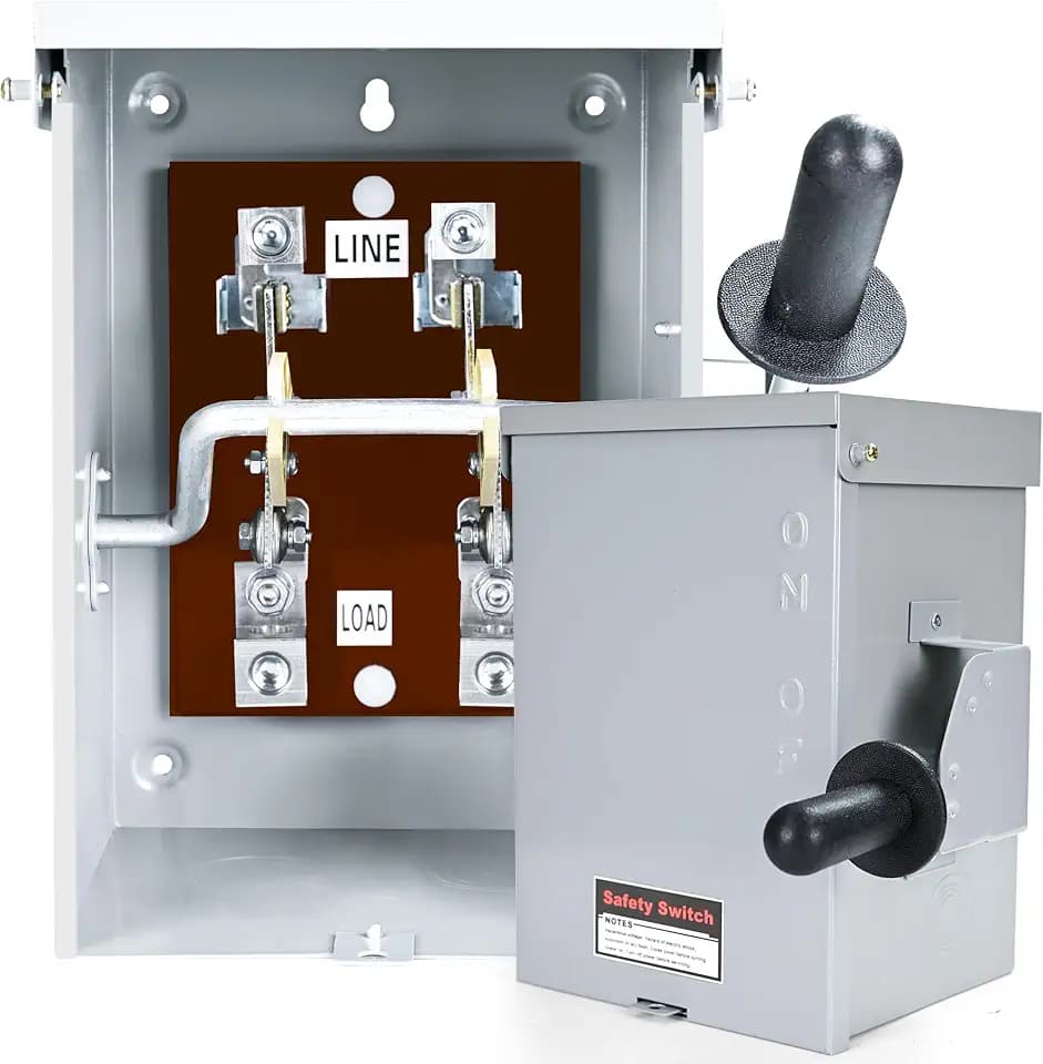 200 Amp Disconnect Switch, 2 Pole Non-Fused General Safety Switch