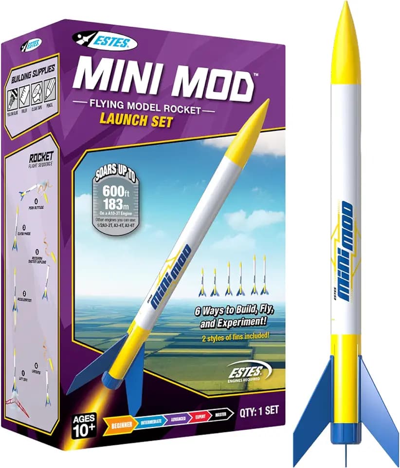 Estes 3241 Mini Mod Beginner Model-Rocket Kit