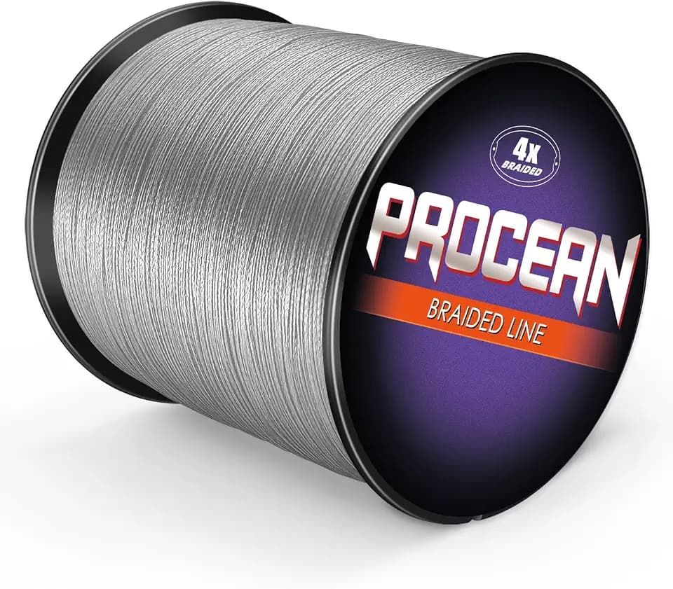 100% PE 4 & 8 Strands Braided Fishing Line, 6-300 LB Sensitive Braided Lines, Super Performance and Cost-Effective
