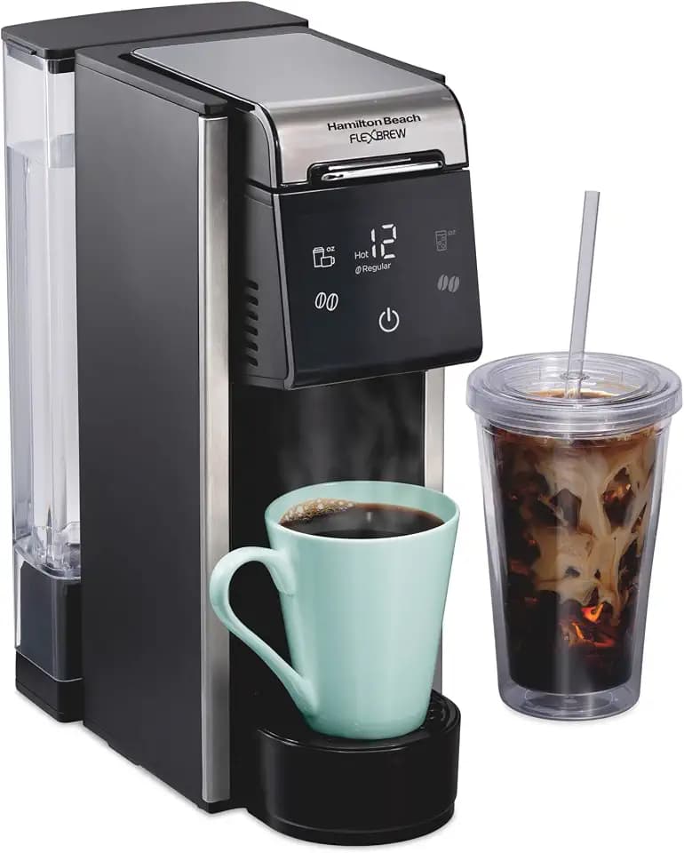 Hamilton Beach FlexBrew Advanced 4-in-1 Single Serve Coffee Maker