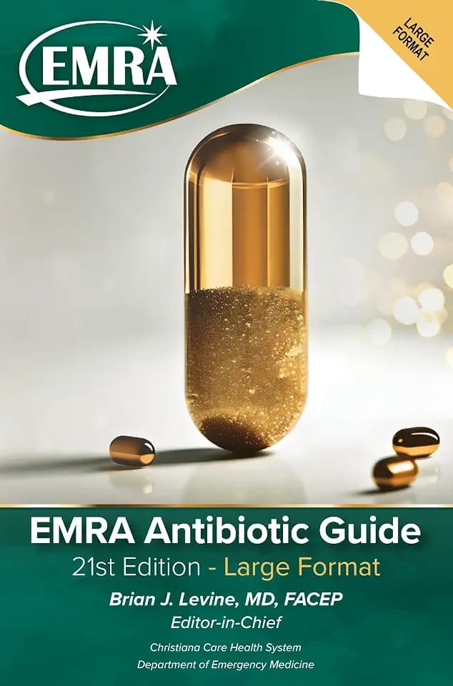 EMRA Antibiotic Guide, 21st Edition - Large Format