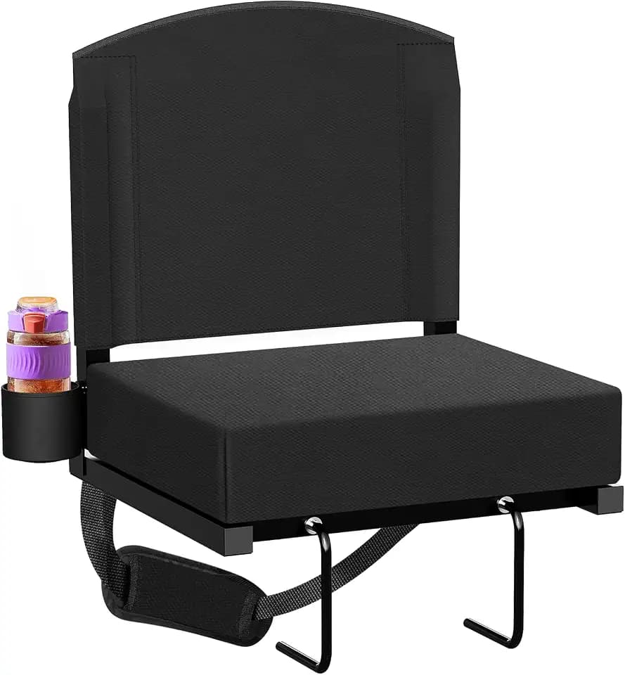 Dayacoco Stadium Seats with Back Support, New Portable Seat for Bleachers