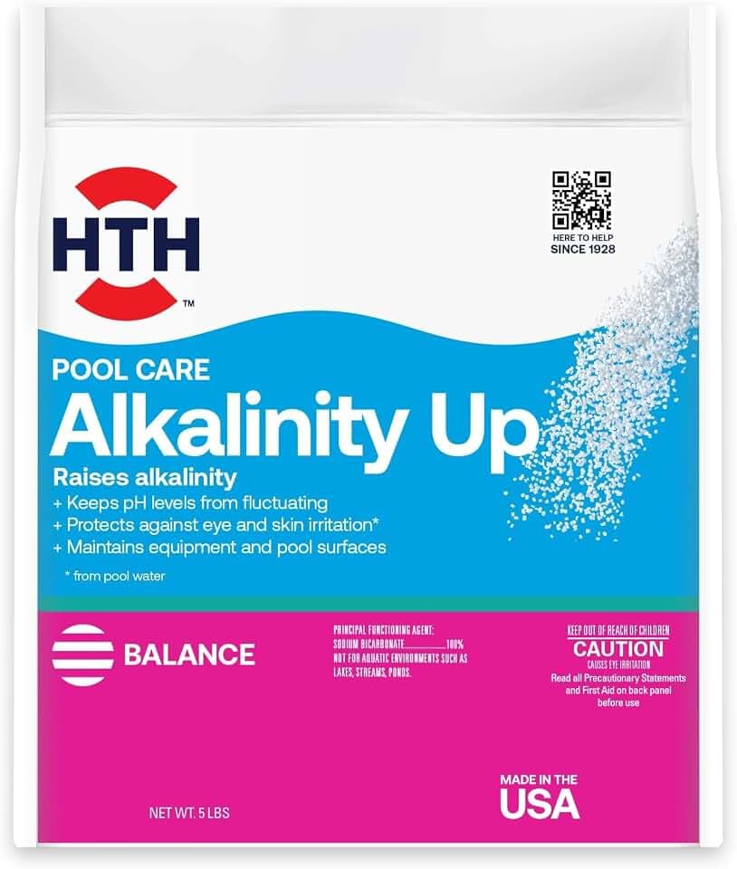 HTH 67060, Swimming Pool Care Alkalinity Up, 5 lbs
