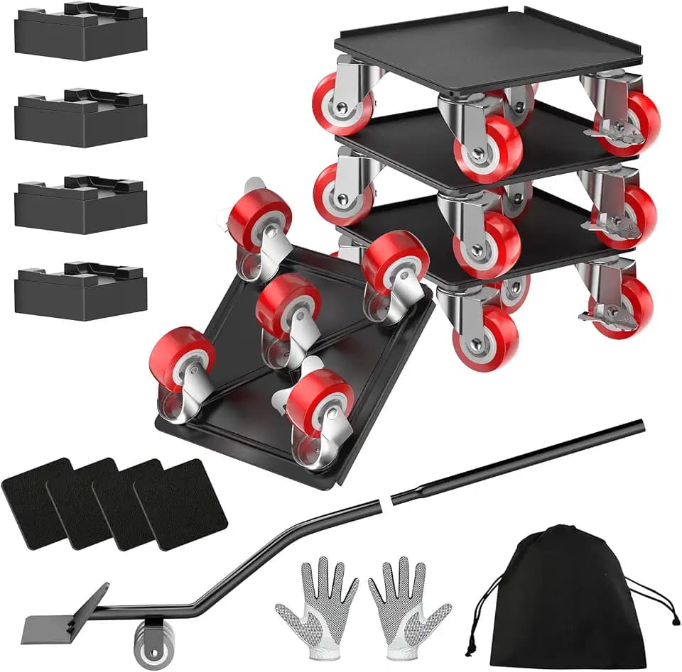 LOYAL TIGER Furniture Dolly, 1000LBS Furniture Movers with Wheels