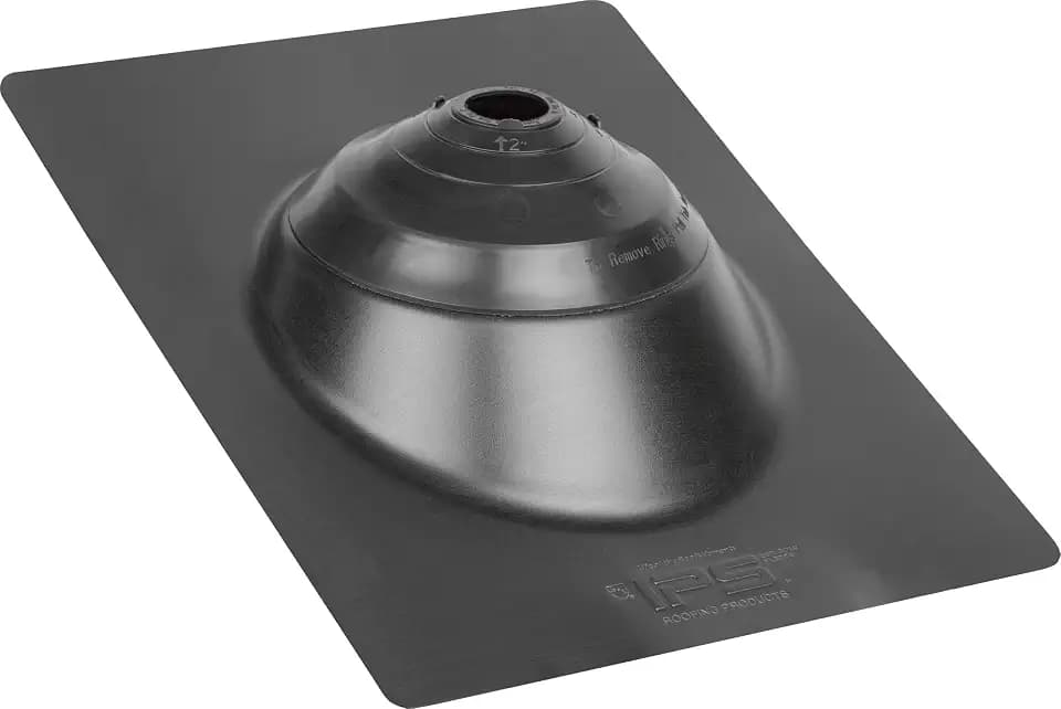 Water-Tite 81891 Multi-Size 4N1 Roof Flashing, 12" x 16", Black