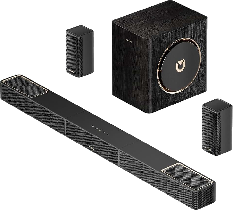 ULTIMEA Skywave X40 5.1.2ch Wireless Surround Sound System 530W, HDMI eARC