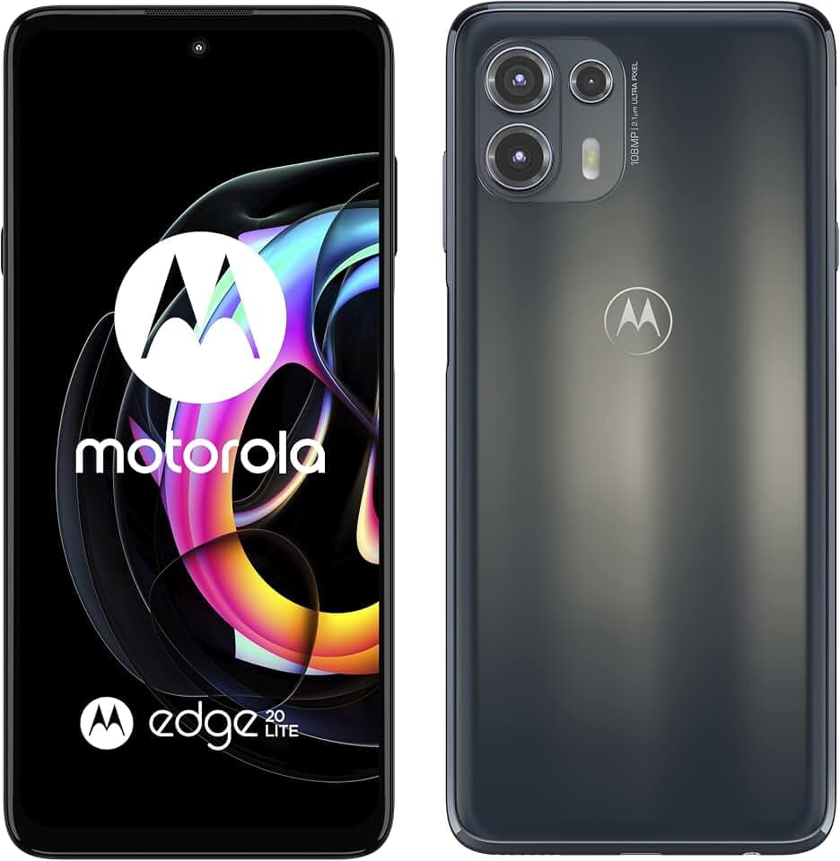 Motorola Edge 20 Lite 5G 6GB/128GB Graphitgrau (Electric Graphite) Dual SIM XT2139-1