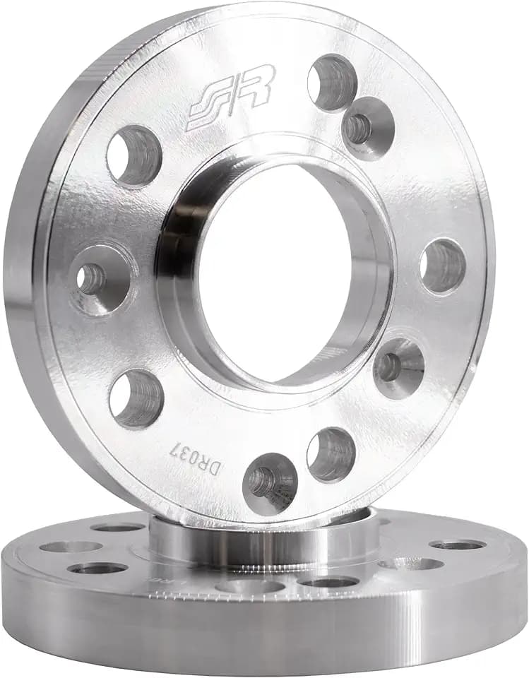 Simoni Racing DR037 Kit 2 Distanzscheiben 20 mm 5x112 Nabe 66,6, Stahl
