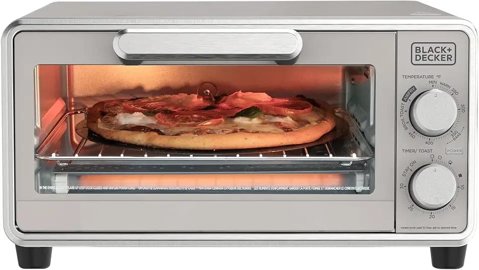 BLACK+DECKER Crisp 'N Bake Pro 4-Slice Digital Air Fry Oven