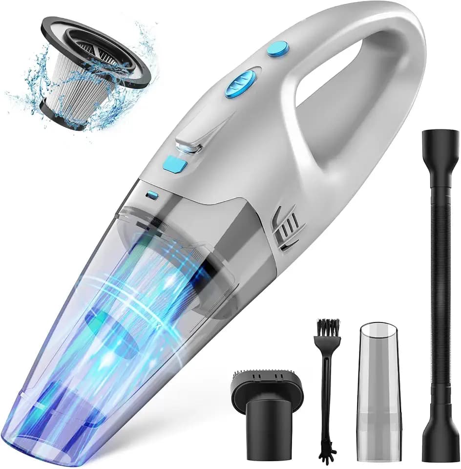 FUOAYOC Handheld Vacuum Cordless, Hand Vacuum Cordless Rechargeable1111