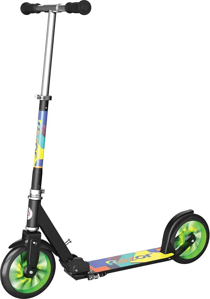 Razor Scooter A5 LUX Light Up Kick Scooter | Classic Manual Standup