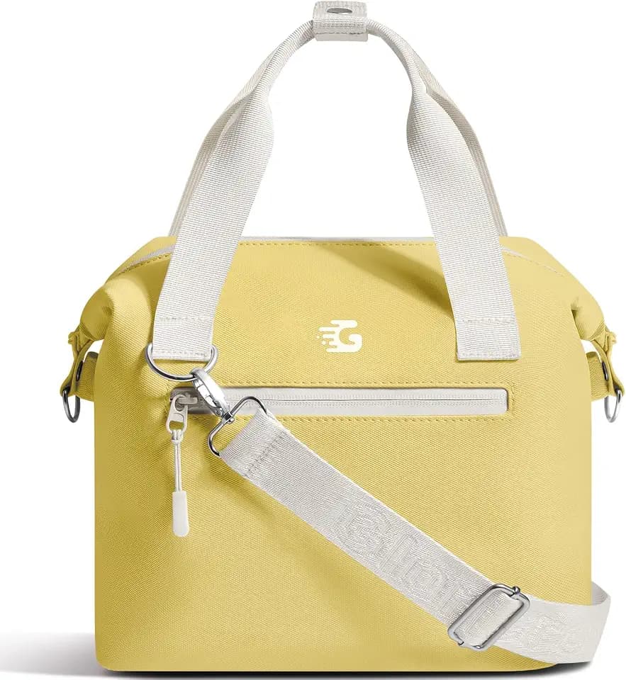GLORIEROO Pastel Lunch Box Bag Women - Soft Cooler
