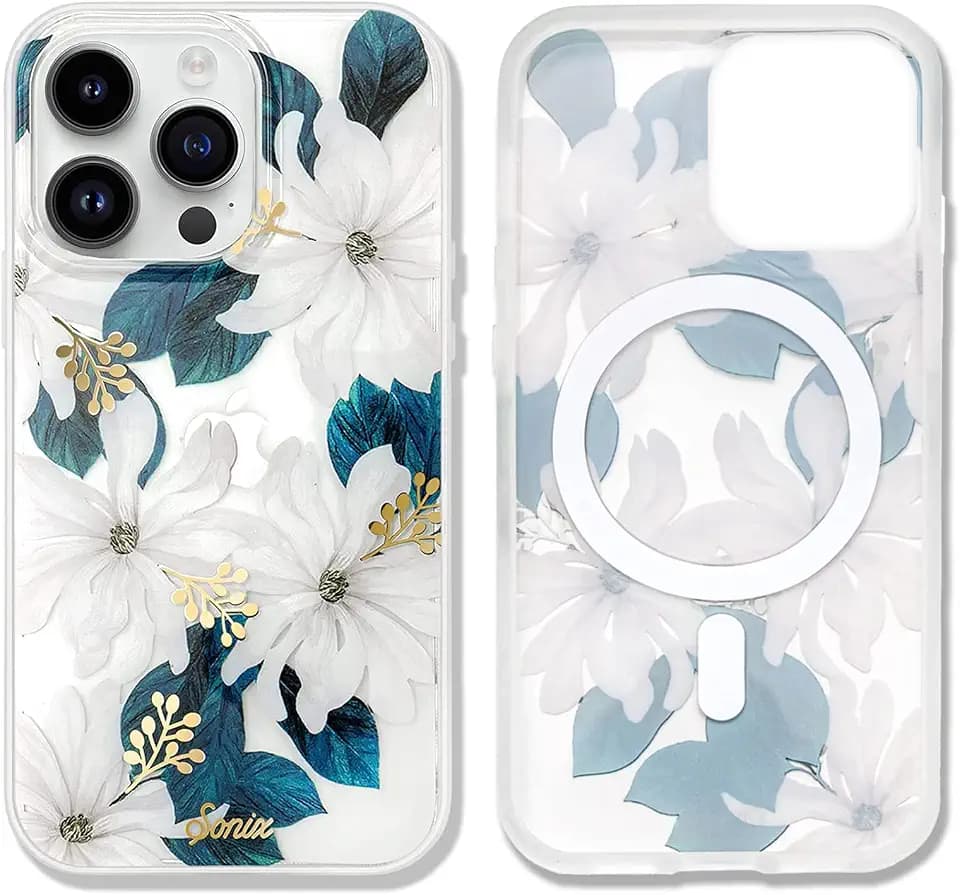 Sonix | Compatible with MagSafe iPhone 14 Pro Max Case Floral | 10ft Drop Tested | Delilah Flower