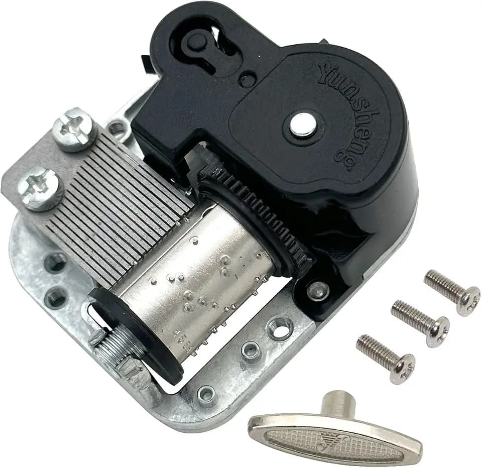 Pursuestar Amazing Grace Wind Up Music Box, Yunsheng Clockwork Musical Mechanism Movement for DIY Music Boxes Replacement