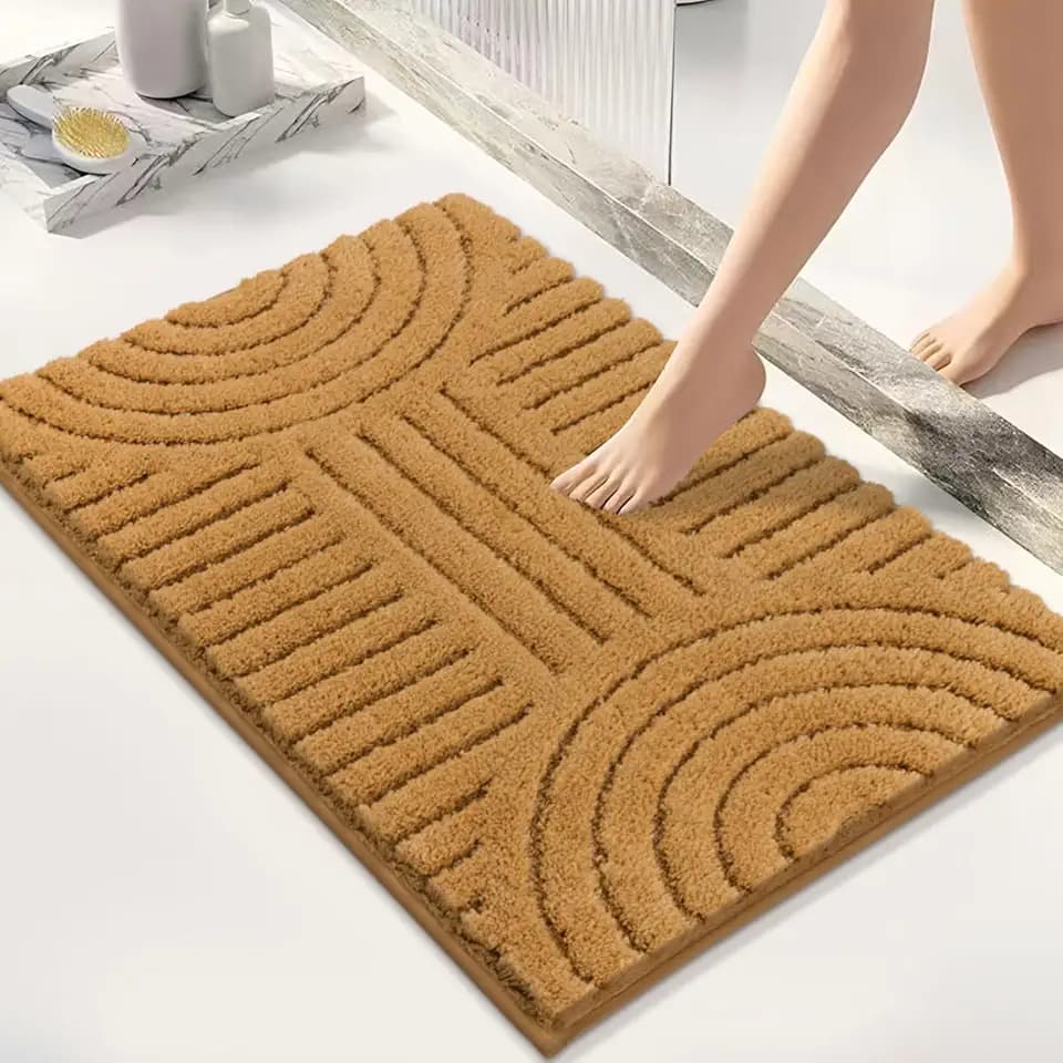 SHACOS Boho Small Bathroom Rugs, 16"x24"
