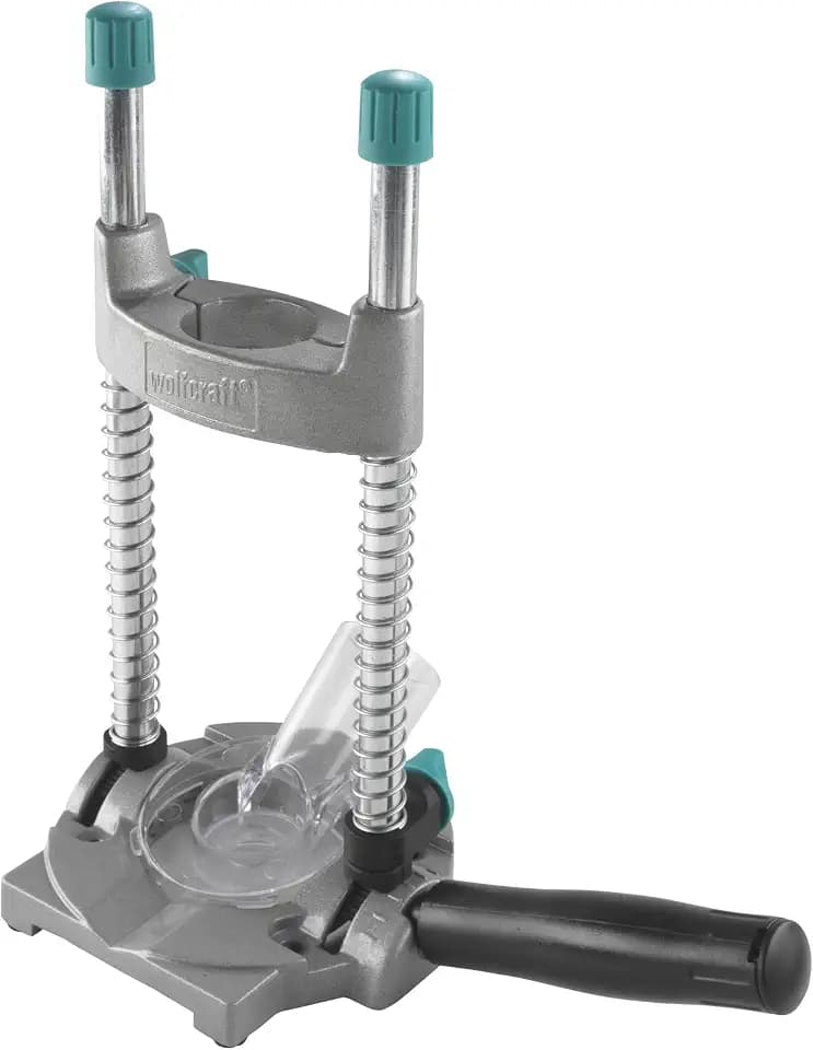 wolfcraft Tecmobil Mobiler Bohrständer - Bohrhilfe für Bohrmaschine Ø 43 mm