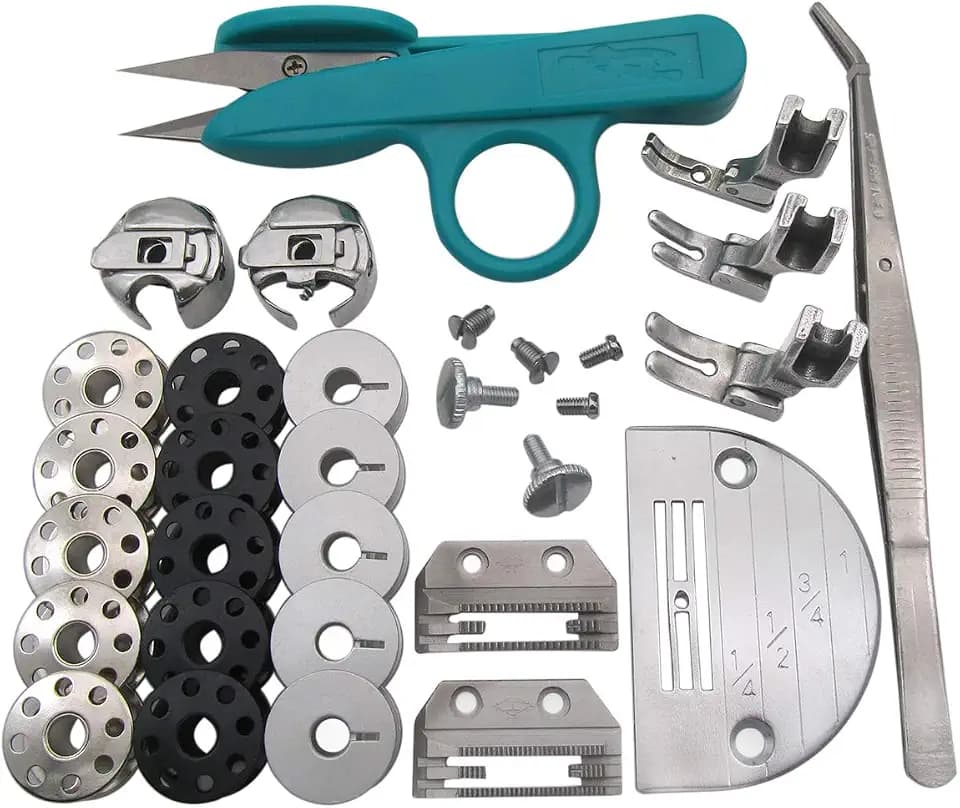 CKPSMS Brand - #KP-SN13 31PCS Spare Parts Compatible with JUKI DDL-5550 Brother B737 CONSEW 230 Single Needle Sewing