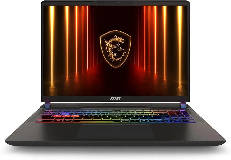 MSI Vector 16 HX AI A2XWIG-086FR: Intel Core Ultra 9 275HX - 32 GB DDR5 - 1TB SSD - Nvidia RTX 5080 16GB - 16' QHD+240Hz - Windows 11 Familie