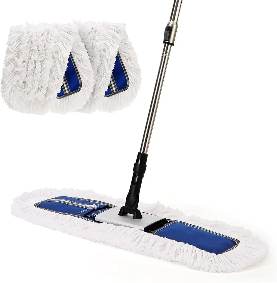 CLEANHOME 24" Heavy-Duty Commercial Dust Mop for Hardwood Floors