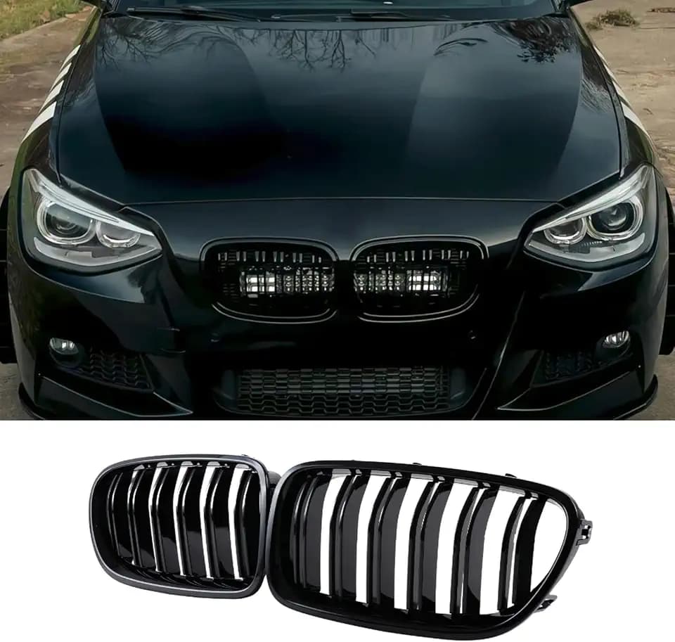 Nieren Schwarz Kühlergrill für BMW 1er F20 F21 2011-2014 PRE
