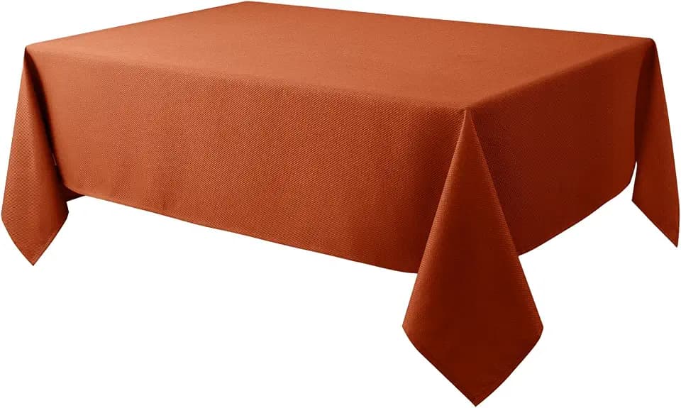 Fall Tablecloth Rectangle Tables-Thanksgiving Autumn Table Cloths 70x108"