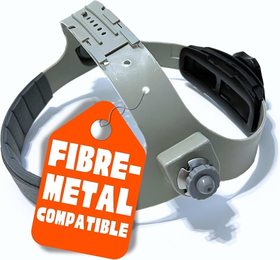 Welding Helmet Headgear Replacement | (May Come with Aluminum Fasteners) Welding Headgear Compatible with Fibre Metal and Honeywell Welding Hood | G1PL
