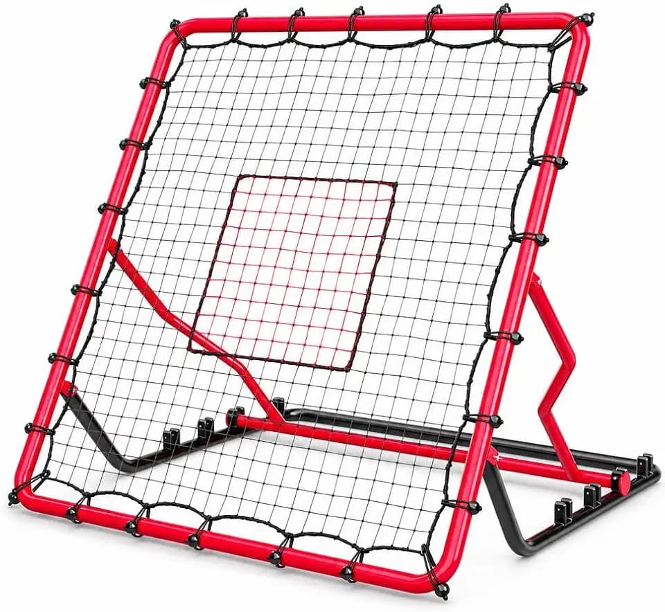 Baseball Rebounder Net 4x4.5 FT - Bounce Back & Pitch Back Net