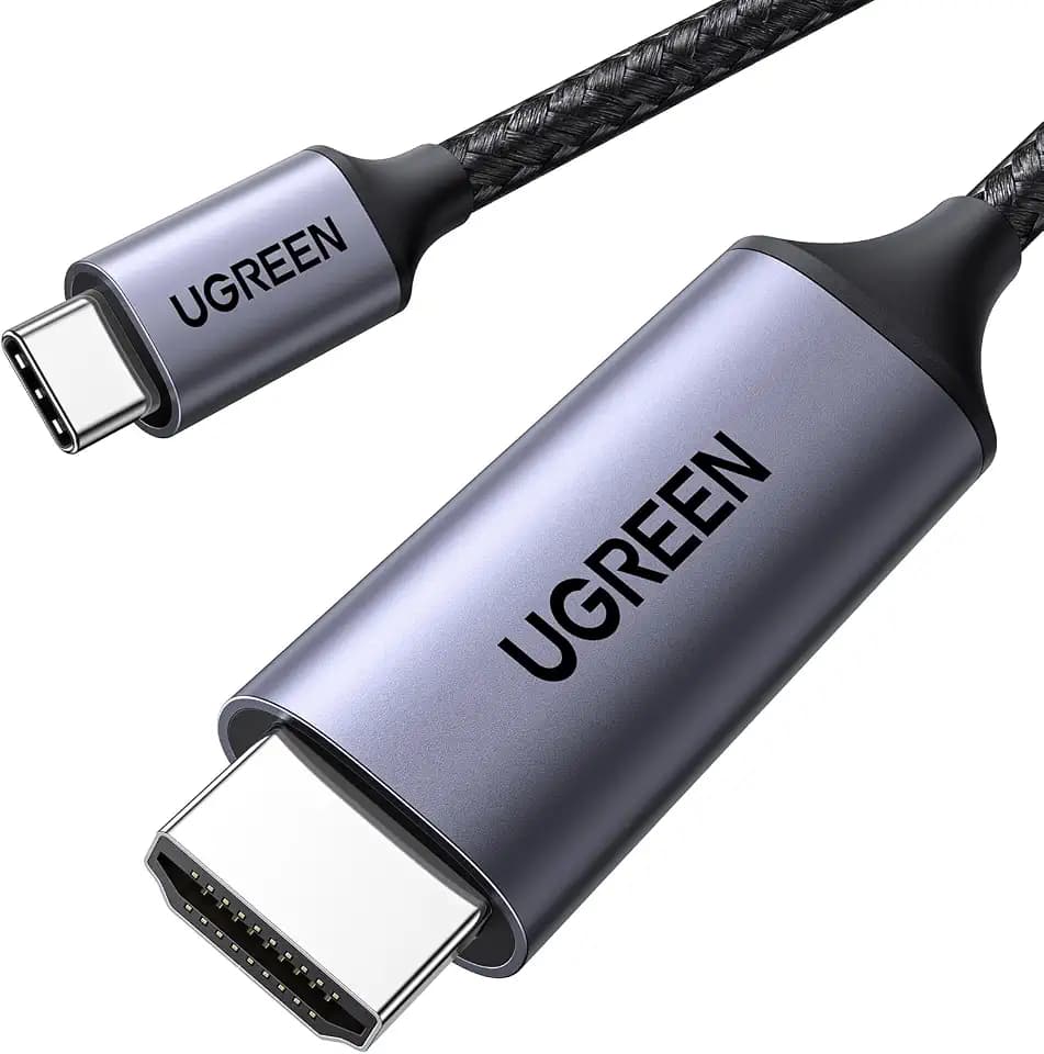 UGREEN USB C auf HDMI Kabel, 4K 60Hz, 2K 120Hz, Thunderbolt 5/4/3, 2M