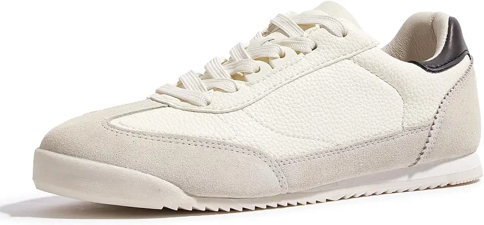 LUCKY STEP Women's Fashion Sneakers Tennis Shoes Casual Neutral Comfortable Walking Shoes Running Trendy Gym Workout Shoes
