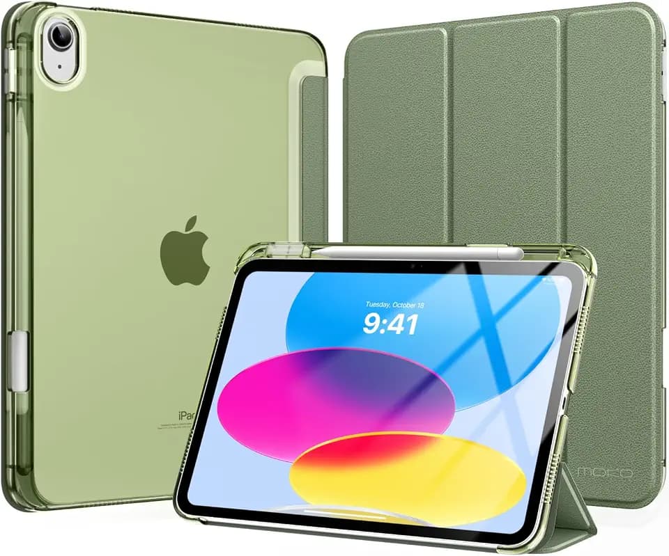 MoKo für iPad (A16) 11. Generation Hülle 11 Zoll 2025 mit Stifthalter